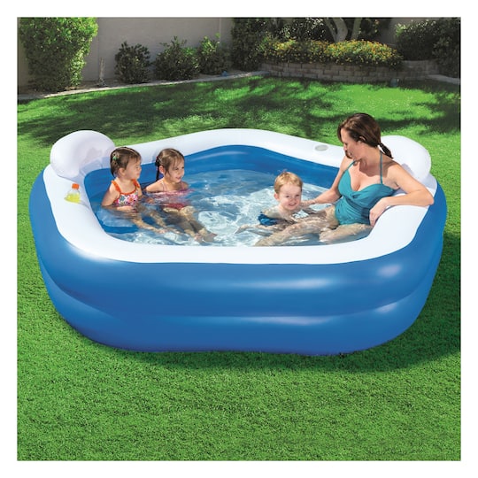 Bestway® H2OGO!® 7ft. Family Fun Inflatable Kiddie Pool